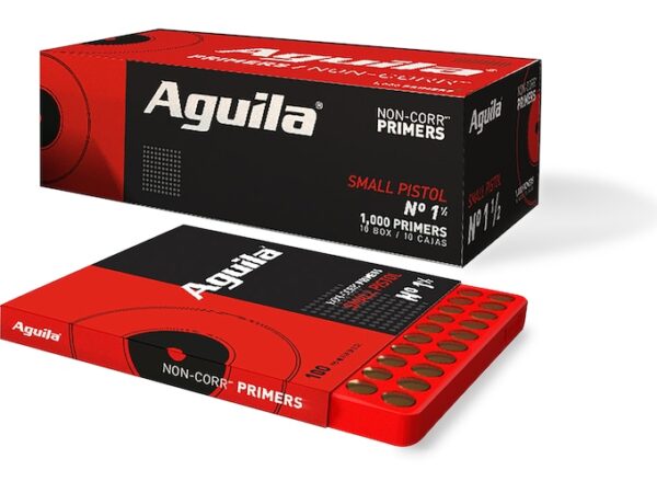 Buy Aguila Small Pistol Primers #1-1/2 Online