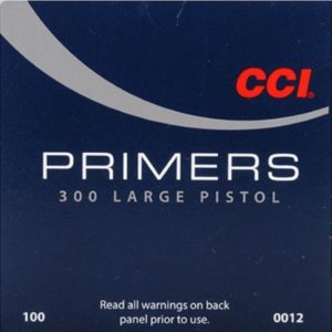 Buy CCI Large Pistol Primers #300 Box of 1000 (10 Trays of 100) Online