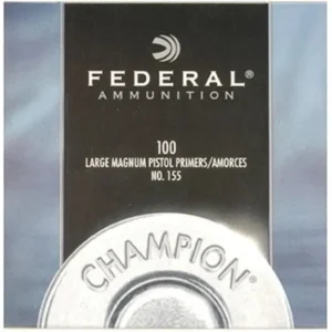 Federal Large Pistol Magnum Primers #155 Box of 1000