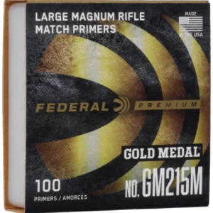 Federal Premium Gold Medal Large Rifle Magnum Match Primers #215M