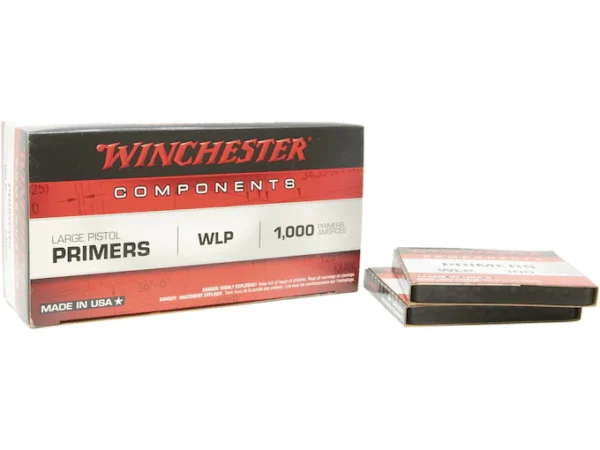 Buy Winchester Large Pistol Primers #7 Box of 1000 (10 Trays of 100) Online